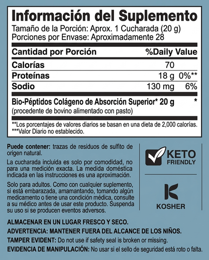 Arova Collagen Peptide Powder — Para Tu Piel, Cabello y Uñas